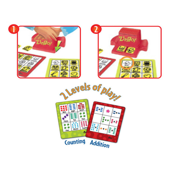Zingo Numbers 1-2-3