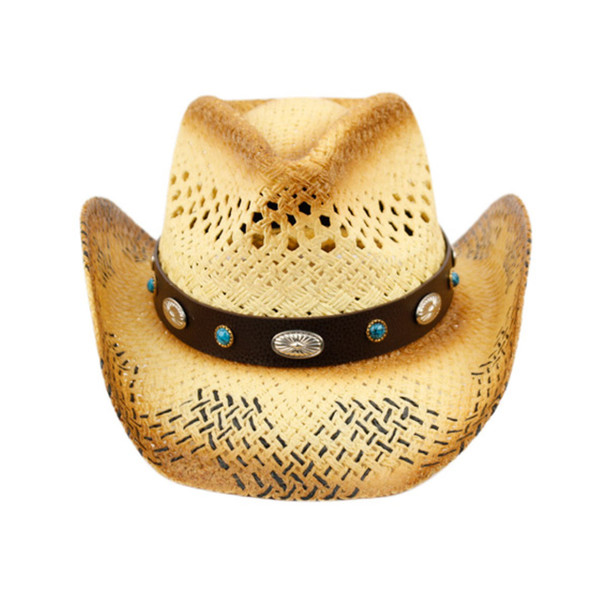 Cowboy Hat with Trim Band and Studs