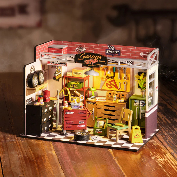 Garage Workshop DIY Miniature Kit