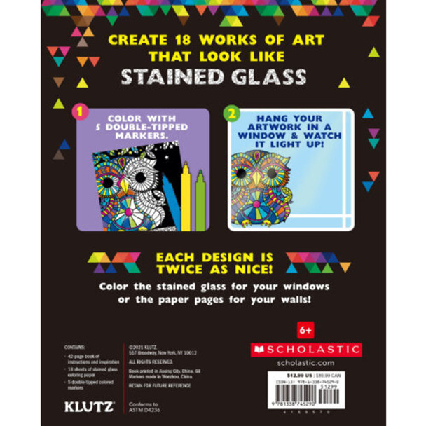 Stained Glass Art Book and Kit Stained Glass Art Book and Kit