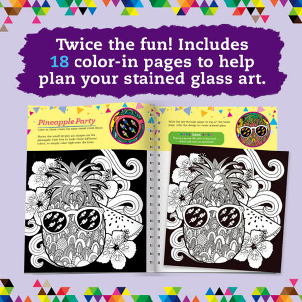 Stained Glass Art Book and Kit Stained Glass Art Book and Kit