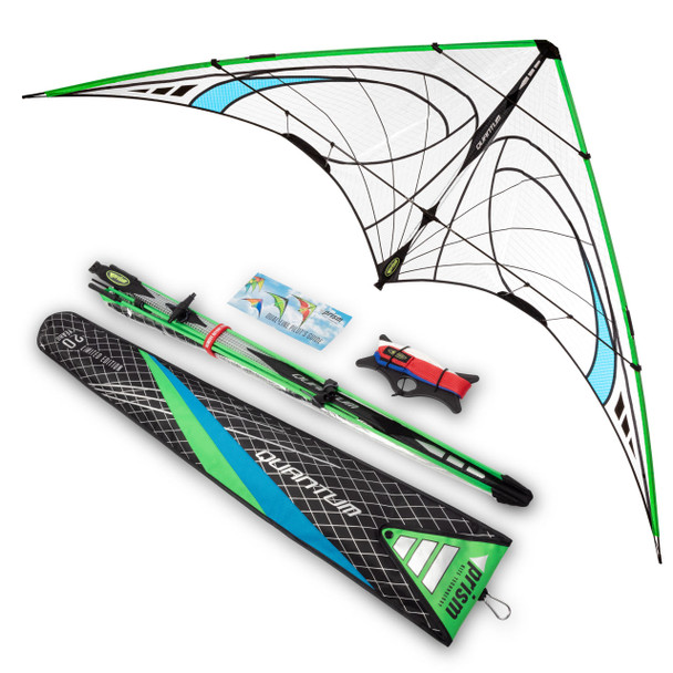 Quantum Stunt Kite 2.0 Mylar Edition - Mojito