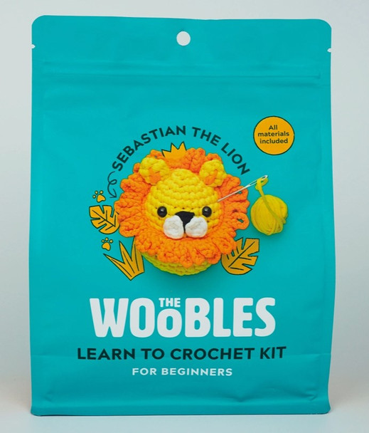 Sebastian the Lion Woobles Crochet Kit