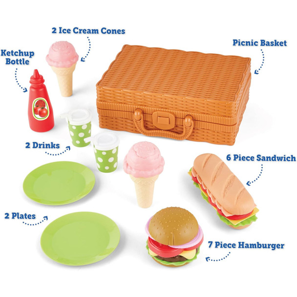 Lunch for Two Picnic Basket