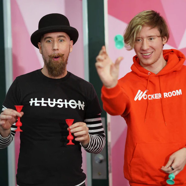 TOSSIT Classic - Red and Cyan TOSSIT Classic - Red and Cyan