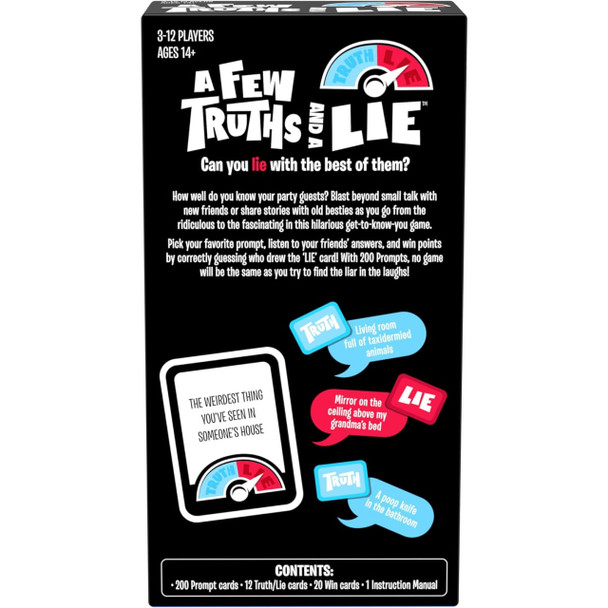 A Few Truths and a Lie Game