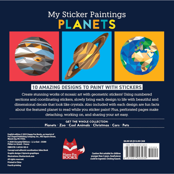 My Sticker Paintings - Planets