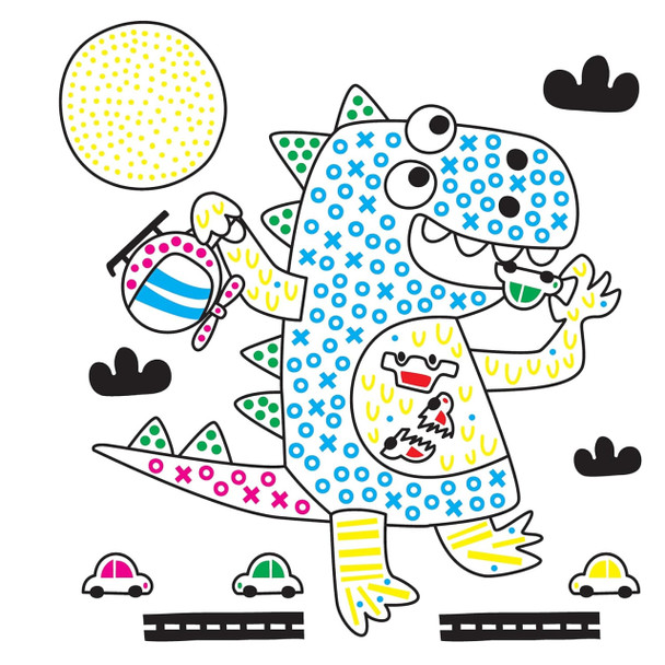 Paint Magic with Water - Dinosaurs