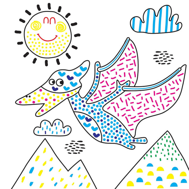 Paint Magic with Water - Dinosaurs