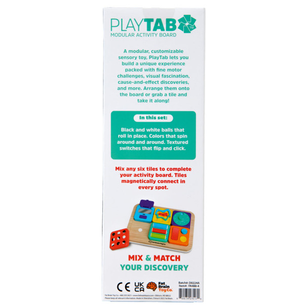 PlayTab Sensory Tile Set 2