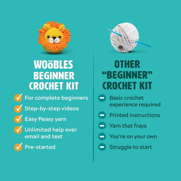 Cornelius the Bee Woobles Crochet Kit