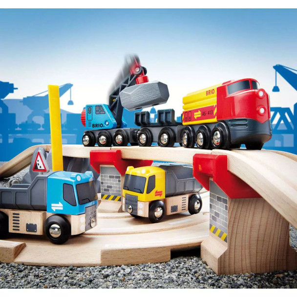 Brio Rail and Road Loading Set