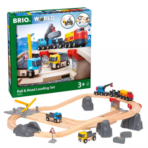 Brio Rail and Road Loading Set