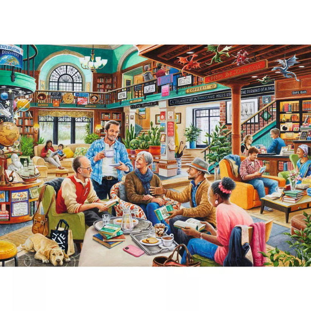 Turn the Page Bookclub 1000pc Puzzle