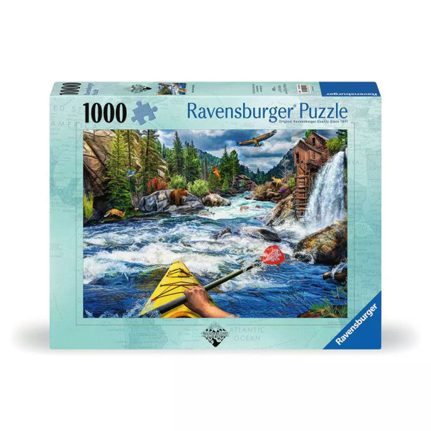 Whitewater Kayaking 1000pc Puzzle