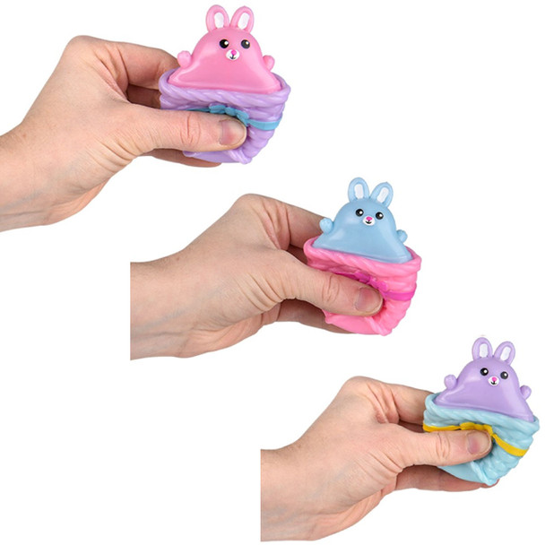 Squeezy Pop Up Bunny In Easter Basket