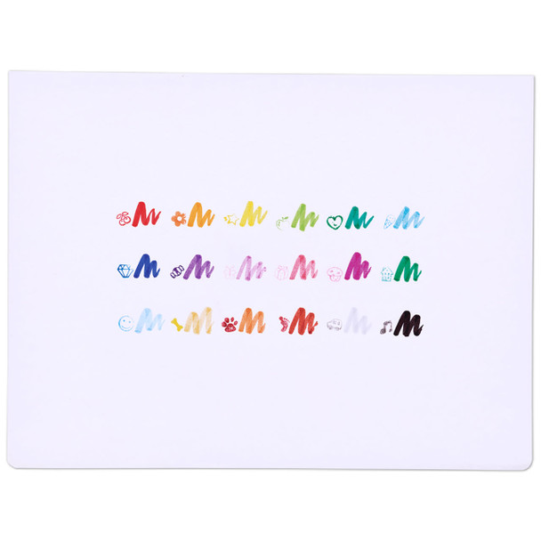 Stampables Double-Ended Stamp and Brush Markers - 18