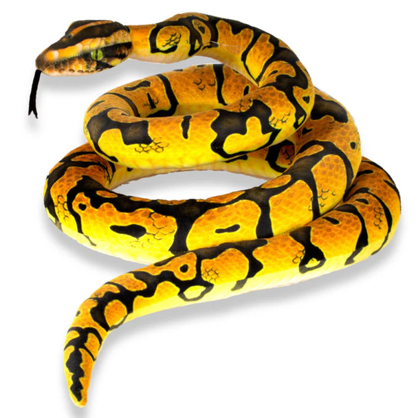 Yellow Python Plush - 118in