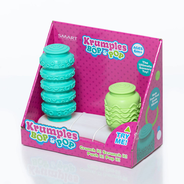 Krumples Bop & Pop - Green & Teal