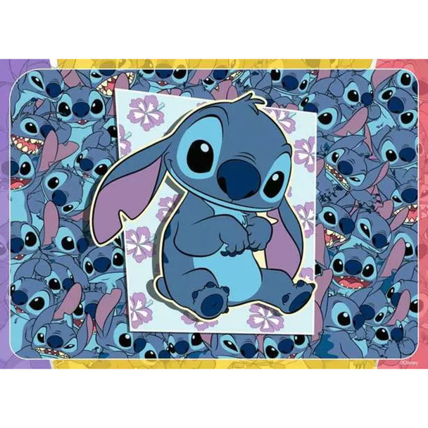 Stitch 4x100pc Puzzles Stitch 4x100pc Puzzles