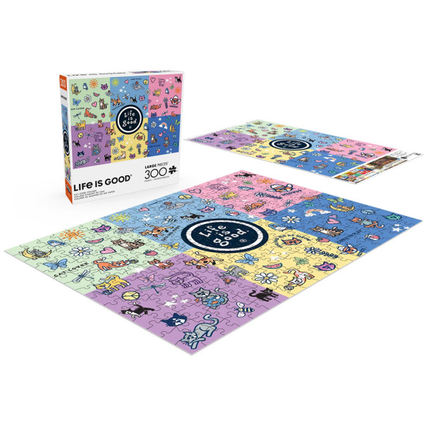 Cat Lover Collage 300pc Puzzle