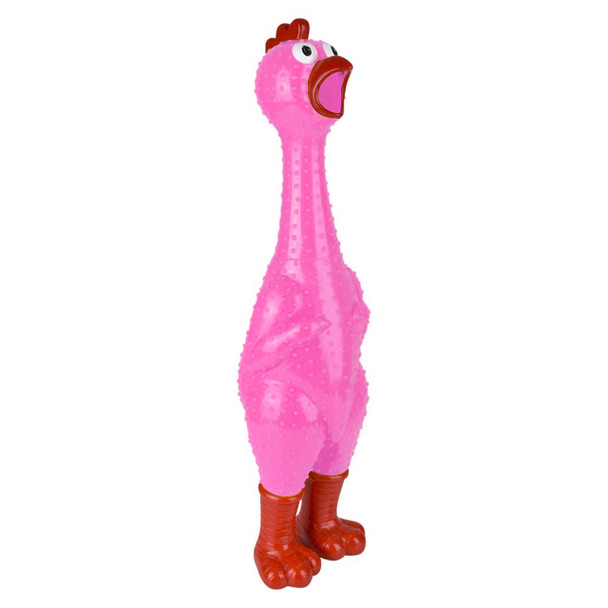 24in Giant Screaming Chicken - Pink