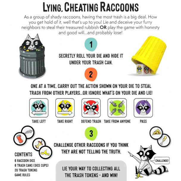 Lying, Cheating Raccoons