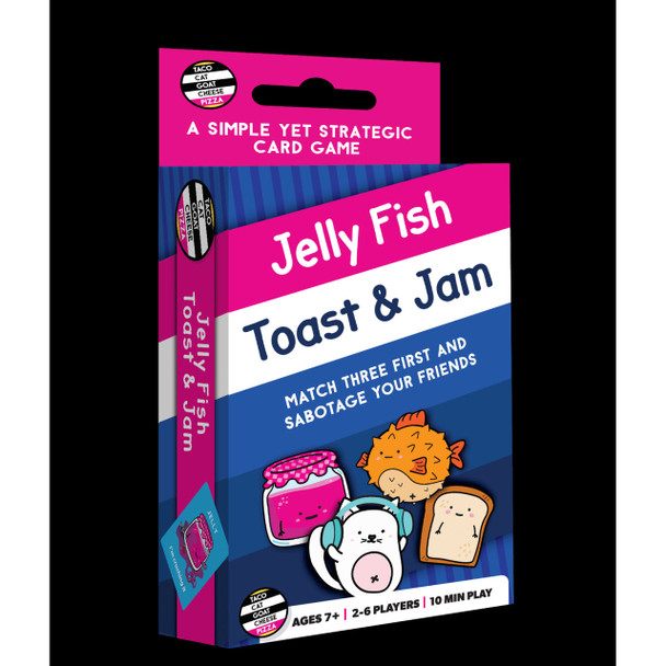 Jelly Fish Toast and Jam Card Game Box
