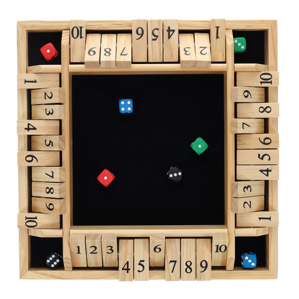 4 Player Natural Shut The Box