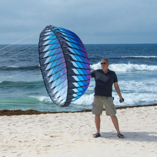 6.5ft Brasington Spinning Bol - Purple/Blue