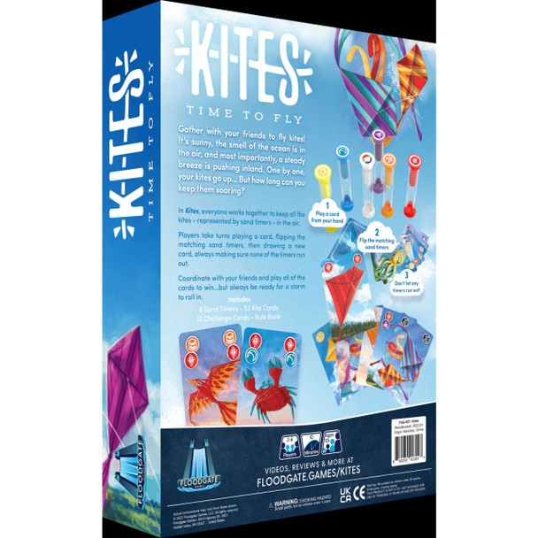 Kites Time To Fly Game Back Of The Box