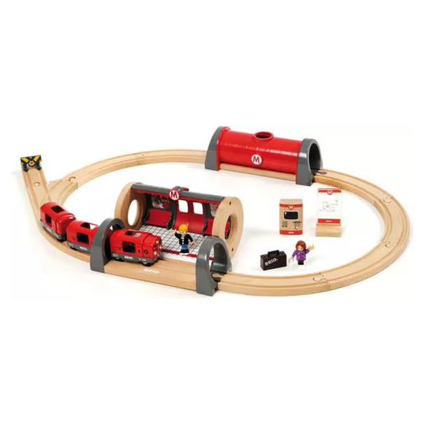 Brio Metro Railway Set