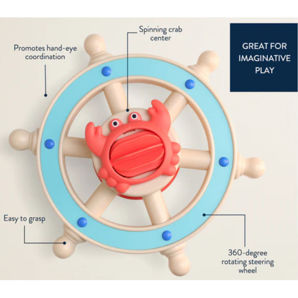 Itzy Captain Crab Ships Wheel
