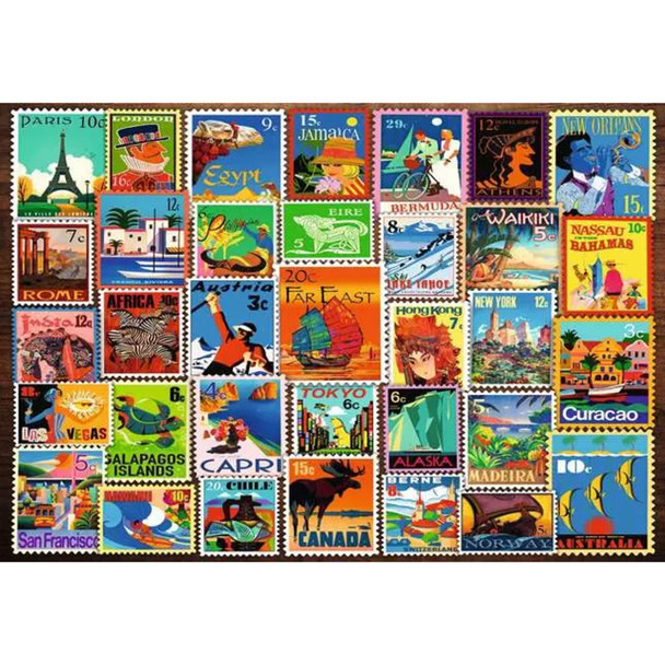 Travel Stamps 200pc XL Puzzle
