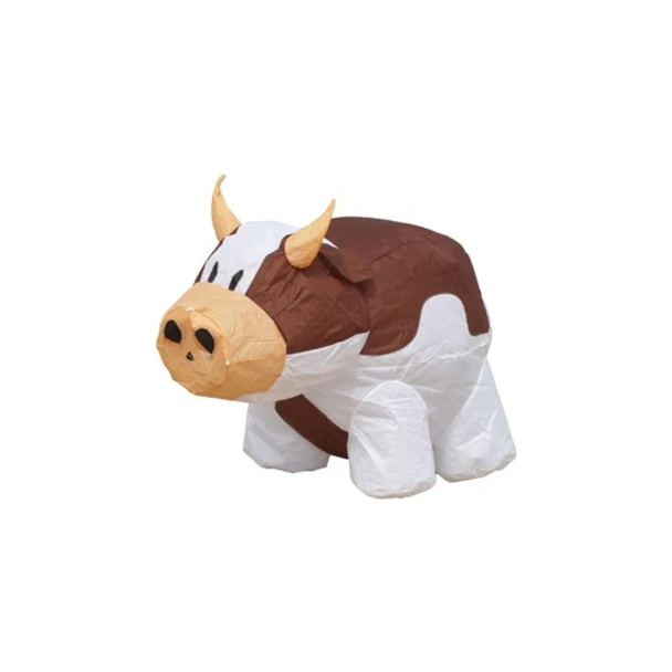 Cow Bouncing Buddy - Brown and White