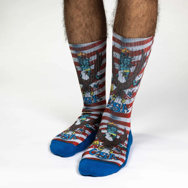 Majestic America Bald Eagle Socks