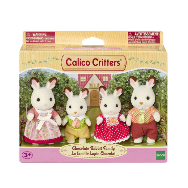 Chocolate Rabbit Family