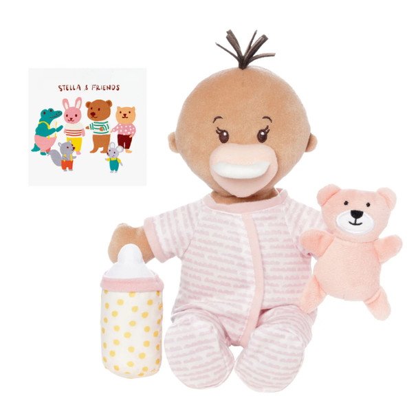 Beige/Brown Sleepy Time Stella Doll Set
