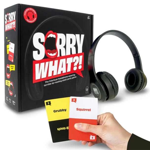 Sorry What?! - Lip Reading Party Game