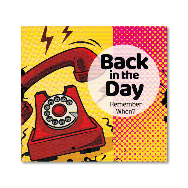 Back In The Day: Remember When? Game