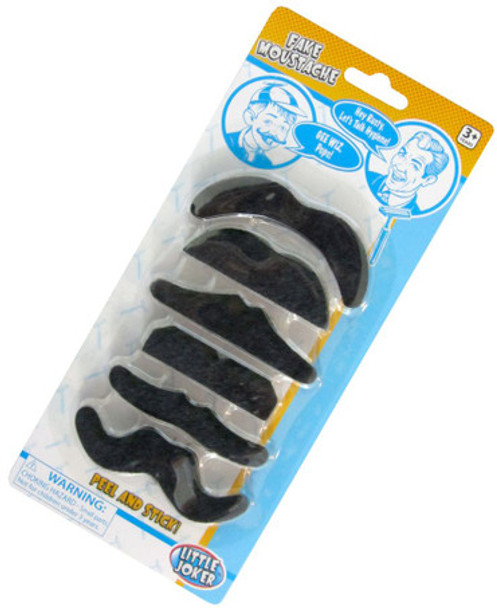 Fake Moustache - Pack of 6