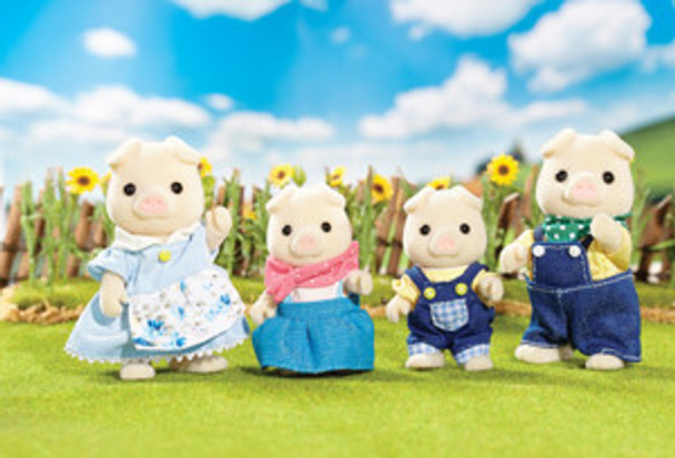 Calico Critters Oinks Pig Family