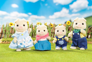 Calico Critters Oinks Pig Family