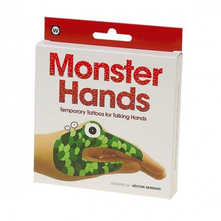 Monster Hands Temporary Tattoos