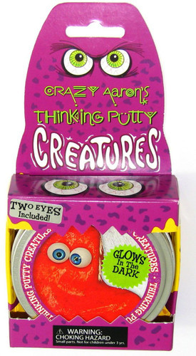 Crazy Aaron's Creatures Putty - Orange