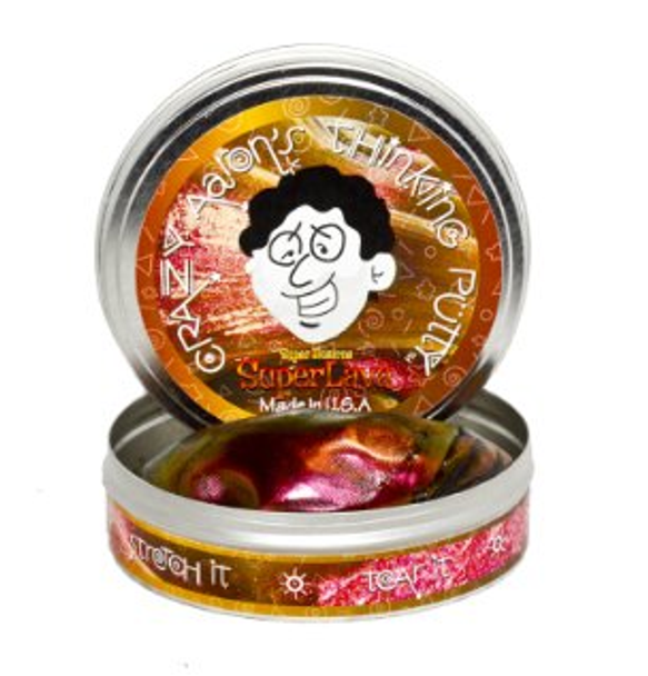 Crazy Aaron's Thinking Putty Super Illusion - Super Lava Crazy Aaron's Thinking Putty Super Illusion - Super Lava