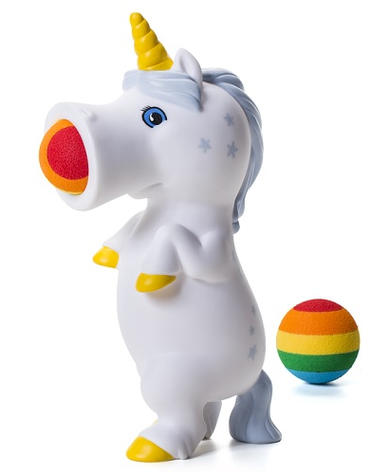 White Sunshine Unicorn Popper