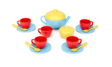 Green Toys Tea Set: Blue