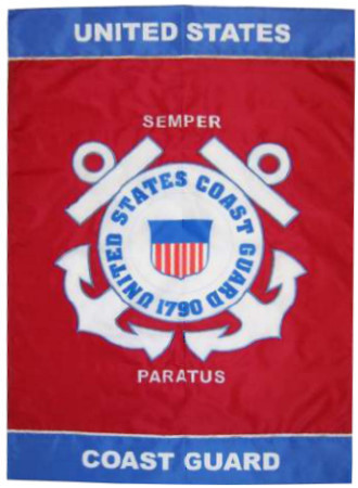 Coast Guard Mini Garden Banner