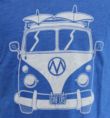 MichiVan Unisex Tee - Blue